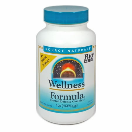 Source Naturals Wellness Formula 120 Capsules (Best Sources Of Leucine)
