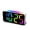 Rgb and White, variant on Bedroom Loud Alarm Clock with Night Light, Plug-in Digital Desk Clock for Heavy Sleepers, Large Clear Display, Dual Alarm, Snooze, Dimmable for Kids Boys Girls