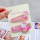 thumbnail image 1 of JIRIS, nuevo diseño, estilo coreano, lindos dibujos animados Sanrio, pinzas para el cabello acrílicas, conjunto de horquillas dulces Ins al por mayor para niñas, 1 of 4