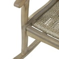 thumbnail image 5 of Amberlyn Outdoor Rustic Wicker Rocking Chairs, Set of 2, Light Brown, 5 of 8