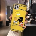 thumbnail image 1 of Funda de teléfono con dibujos animados para iphone, carcasa de la familia de Los Simpson, para modelos 14, 13, 12, 11 Pro, Mini, XS Max, 8, 7 Plus, X, SE, 2020 y XR Fivean unisex, 1 of 2