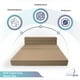 thumbnail image 3 of Sofá Cama Plegable - Queen - Marron Claro Memory Foam SOFA CAMA COZY, 3 of 10