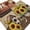 Yellow Beige BrulyWood, variant on Area Rugs 2.7'x5', Farmhouse Sunflowers Carpet for Living Room Bedroom Dining Room, Western Star Vintage Sparrows Throw Kitchen Rugs Non Slip Washable Rectangle Indoor Outdoor Rugs