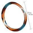 thumbnail image 4 of Pixel Dog 14.5 Inch Printing PVC Leather Car Wheel Covers Steering Wheel Covers Auto Accessories, 4 of 6