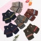 thumbnail image 2 of Versión coreana de los guantes de medio dedo a rayas para niños y hombres de tendencia, para viajes de invierno cálidos, 2 of 6