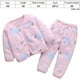 thumbnail image 2 of Ropa de bebé, ropa de otoño para bebé, pijamas cálidos de dos piezas de lana coralina, 2 of 5