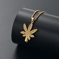 thumbnail image 5 of Marijuana Leaves Cremation Jewelry Pendant for Ashes Solid Stainless Steel Memorial Urn Necklace for Men Keepsake Holder Jewellery, 5 of 8