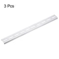 thumbnail image 3 of Unique Bargains 2pcs Aluminum DIN Rails, 13 Inches Long, 35mm Wide, 7.5mm High, Terminal Block Mounting Din Rail, 3 of 5