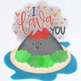 thumbnail image 2 of CafePress - I Lava You Body Suit - Baby Light Bodysuit, Size Newborn - 24 Months, 2 of 4
