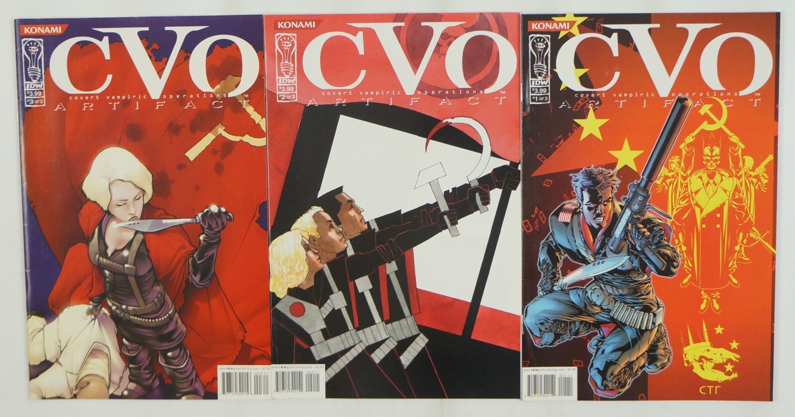 Cover of CVO: Covert Vampiric Operations - Artifact #1