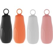 4 PCS Elastic Sleeves for Leak Proofing Travel, Silicone Travel Bottle Covers, Silicone Toiletry Sleeves Leak Proof, Travel Toiletries Gadget for Women Men