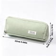 thumbnail image 3 of Multi Layer Pencil Case for Students, Cloth Zipper Pen Pouch Set, Korean Japanese Style Stationery Organizer Box, 2 Pack School and Office Supply Storage, 3 of 9