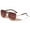 Rose Gold and Tortoise, variant on Oversized Aviator Sunglasses Flat Top Metal Frame Double Bridge Pilot Style