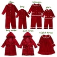 thumbnail image 2 of Venta al por mayor 2023, ropa de dormir para niños pequeños, conjunto de ropa de bebé a juego para la familia, pijamas de terciopelo para niños, pijamas de Navidad, 2 of 4