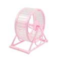 thumbnail image 3 of Hamster Wheel,Hamster Exercise Wheel Silent Treadmill Running Cage with Bracket Suitable for Hamsters Golden Bears Gerbils,Pink, 3 of 6
