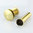 thumbnail image 2 of Gold Basin Faucet Sink Drain Stopper Without Overflow, Pop Up Basin Basin, 2 of 5