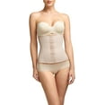 thumbnail image 1 of Perfectly Curvy, Women's Firm Control Strapless Waist Cincher-Beige, 1 of 6