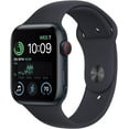 thumbnail image 3 of Open Box Apple Watch SE 2nd Generation (GPS + Cellular) 40mm Midnight Aluminum Case with Midnight Sport Band - S/M - Midnight, 3 of 4