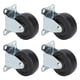 thumbnail image 1 of Ruedas Giratorias, Ruedas De Goma De Acero Inoxidable De 2 Pulgadas Con Rodamientos Para Sillas Para Muebles Para Mesa De Café, 1 of 8