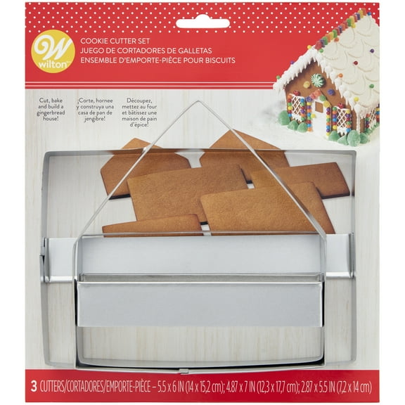 House Cutters 3/Pkg-Gingerbread House
