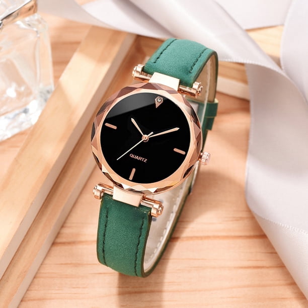 Reloj casual de mujer de tendencia de moda de estilo coreano, reloj de cinturón simple, reloj de cuarzo, pulsera, traje para mujer