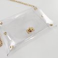 thumbnail image 3 of Conjunto de cartera y bolso bandolera transparente para mujer (164 caracteres) Clear Chic, 3 of 7