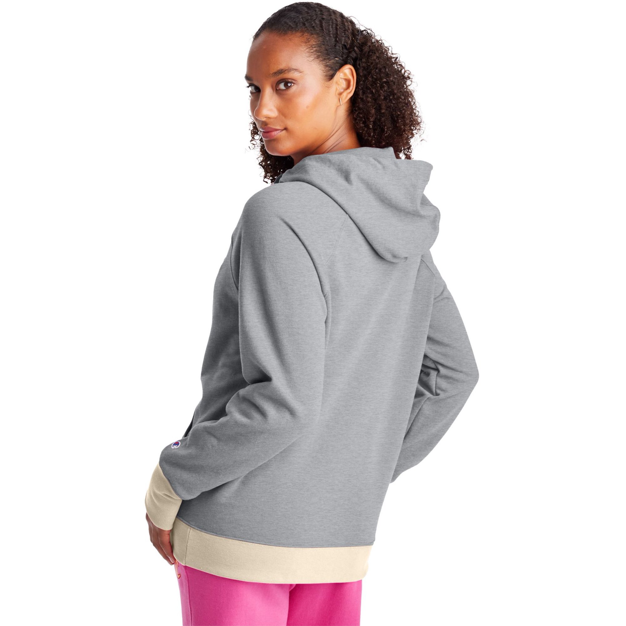 Champion Women's Powerblend Graphic Fleece Pullover Hoodie - Walmart.com