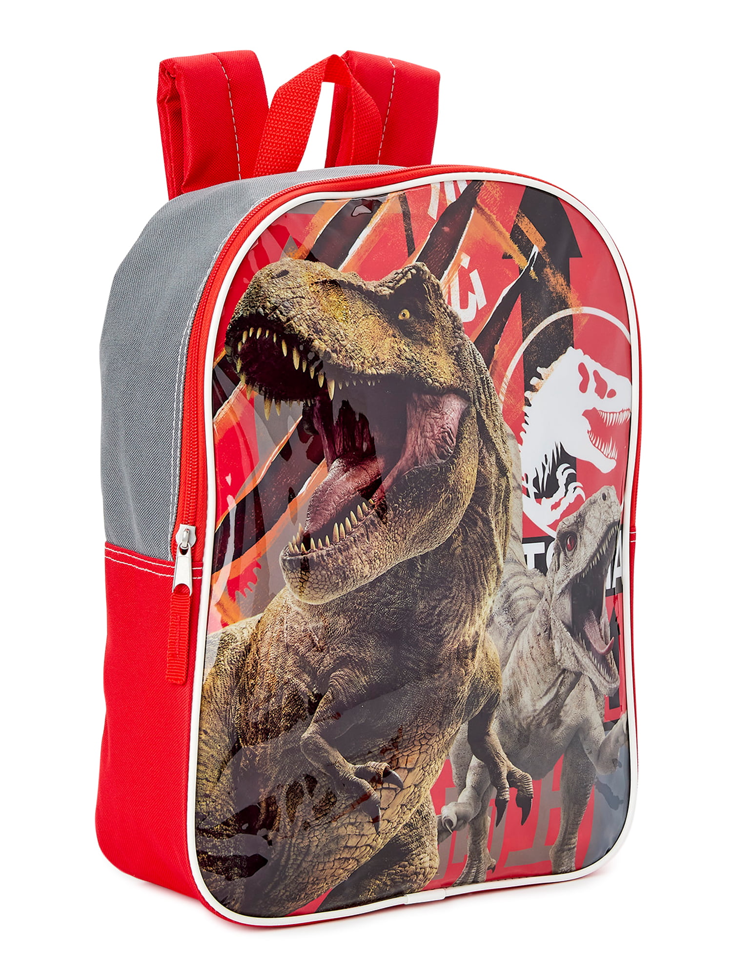 Jurassic World Dinasaur Print Boys Backpack Lunch Bag Tote Pen Case Kid Gift Lot 