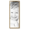 thumbnail image 2 of ArtToFrames 15" x 42" Gold Square with Beads Picture Frame, 15x42 inch Gold Wood Poster Frame (WOM-5020), 2 of 7