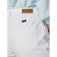 thumbnail image 5 of Wrangler Womens Denim Bermuda Shorts White 0, 5 of 6