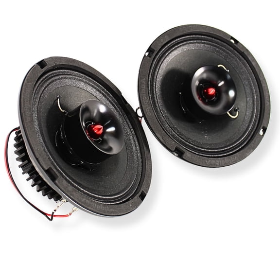Audiopipe APMB-CX800 8 in. Neodymium Dynamic Coaxial Loudspeaker - 150W RMS & 4 Ohm