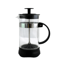 Dependable Industries Essential Glass French Press: 12oz Compact Brewer for Fresh Coffee & Tea
