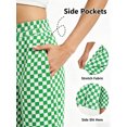 thumbnail image 3 of Airmenty Women's Capri Pants Drawstring Casual Trousers Wide Leg Summer High Waisted Lounge Pants with Pockets S-2XL, 3 of 7