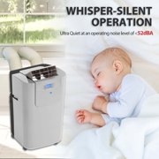 Whynter Elite Dual Hose Digital Portable Air Conditioner Dehumidifier, 400 sq ft Efficiency ARC-122DS
