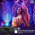 thumbnail image 3 of Proyector de cielo estrellado, proyector de galaxia LED, lámpara de proyector de planetario, proyector de galaxia, luz nocturna para niños con control de voz/Bluetooth, proyector de estrellas LED, 3 of 5