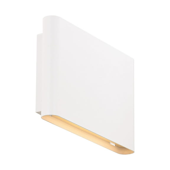 WS-W250305-CS-WT WAC Limited Tablet - 8.5W 2 LED Outdoor Wall Mount-1.63 Inch Tall and 5.5 Inch Wide-White Finish