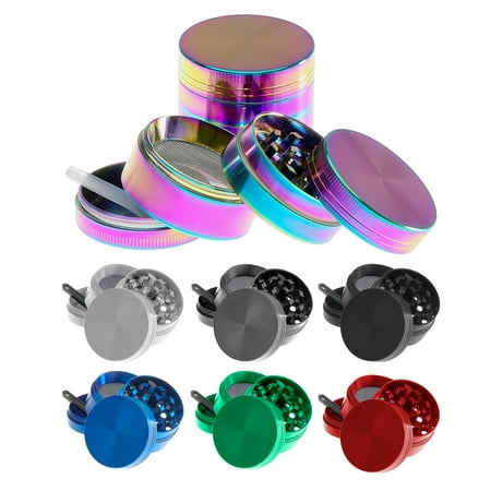 Titanium Herb and Spice Grinder, Mini (5-Piece) (Best Herb Grinder For The Money)