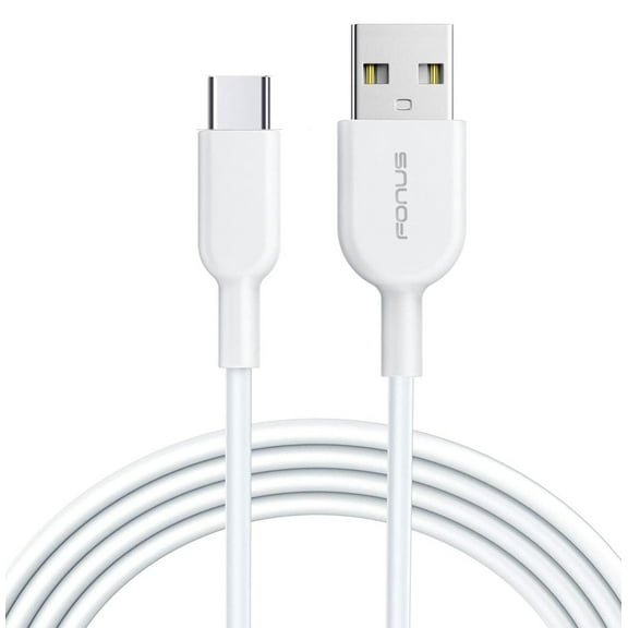 Type-C 3ft USB-C Cable for T-Mobile REVVL 7 5G - Fast Charger Cord Power Wire USB