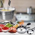 thumbnail image 4 of Adjustable stainless steel mini oven for hiking, picnicking, camping or home use. Fondue oven, mini hot pot., 4 of 4