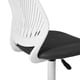 thumbnail image 4 of Silla de Escritorio HOMEMAKE FURNITURE Gris con Blanco Ajustable Moderno, 4 of 7