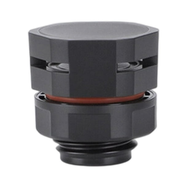 Tornillo de ventilación con respiradero, impermeable, transpirable, reduce la presión Negro