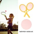thumbnail image 2 of Badminton Practice Racket Set Random Color ABS 2pcs Tennis 2pcs Badminton, 2 of 6