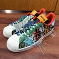 thumbnail image 1 of ADIDAS ORIGINALS SEAN WOTHERSPOON SUPERSTAR AEC SUPEREARTH SIZE 8, 1 of 6