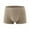 Khaki, variant on Mens Underwear Solid Hip Lift Athletic Breathable Non-marking Boxer Briefs Mid Waist Underwear