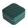 thumbnail image 3 of Caja de viaje Yuyangstore para guardar joyas organizador verde 10 cm x 10 cm x 5 cm, 3 of 8