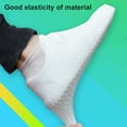 thumbnail image 3 of rygai 2Pcs Shoe Covers Waterproof Rainproof Non-slip Wear-resistant Reusable Sneakers Protector Elastic Silicone Outdoor Rainy Days Rain Boot Covers for Daily Use,Blue, 3 of 8