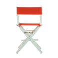 thumbnail image 2 of Casual Home 24-Inch Director Chair White Frame, Red Canvas, 2 of 2