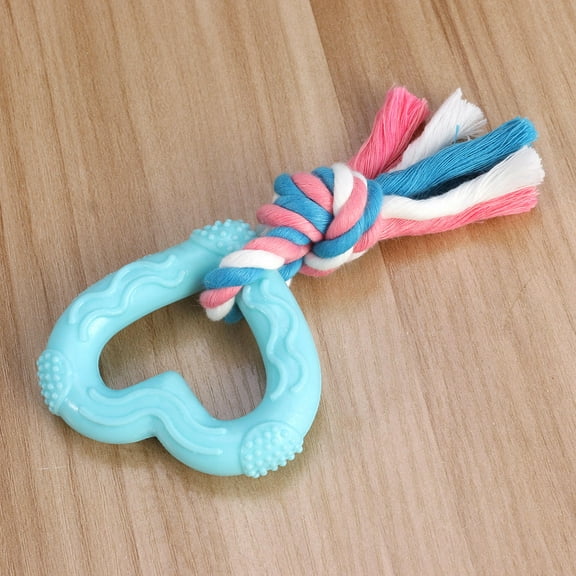 ELAYARD Durable Dog Chew Toys for Small Shape Rubber 1Pcs Tooth Cleaning