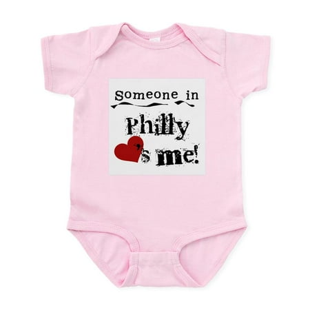 

CafePress - Philly Loves Me Infant Bodysuit - Baby Light Bodysuit Size Newborn - 24 Months