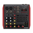 thumbnail image 4 of 2/4/6 Channel Professional Audio Mixer Console System With Blue Tooth USB DSP 48V Phantom Power, 4 of 7